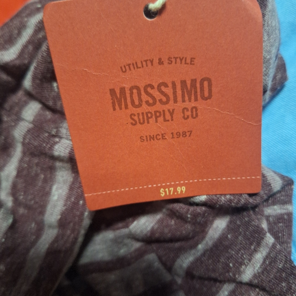 Mossimo Supply Co. Striped Maxi Skirt in Brown and Purple - Picture 3 of 3